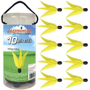Jazzminton Fast Birdies 10 Pack
